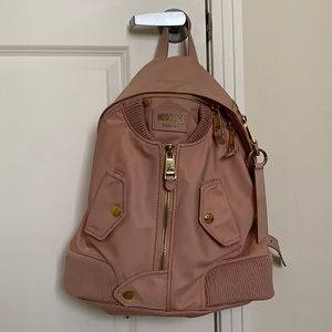 Moschino Baby Pink Backpack